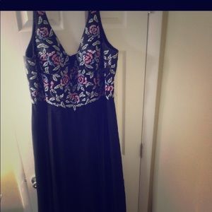 Plus size prom dress